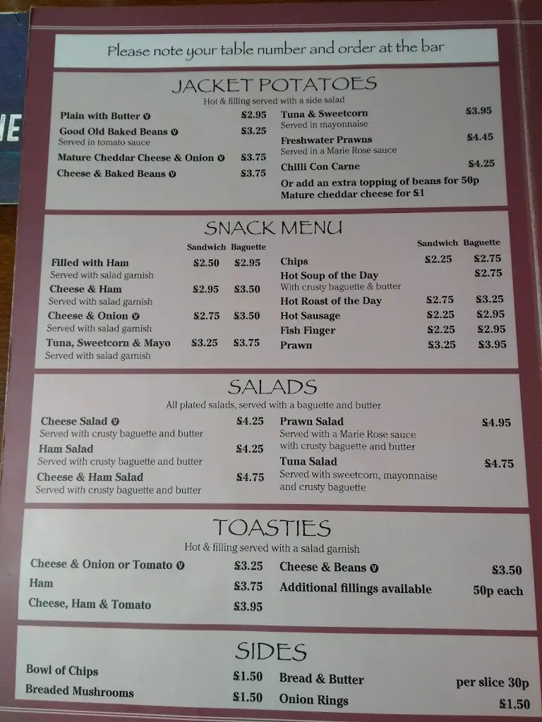 Menu_The Colliers Arms_Great Wyrley_image_1