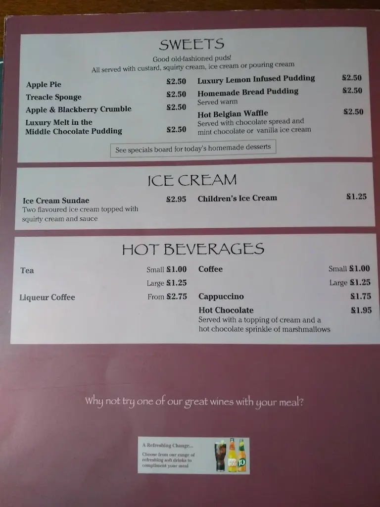 Menu_The Colliers Arms_Great Wyrley_image_3