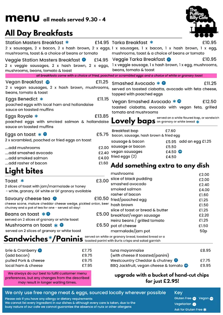 Menu_Puffing Billy Cafe_Great Torrington_image_3