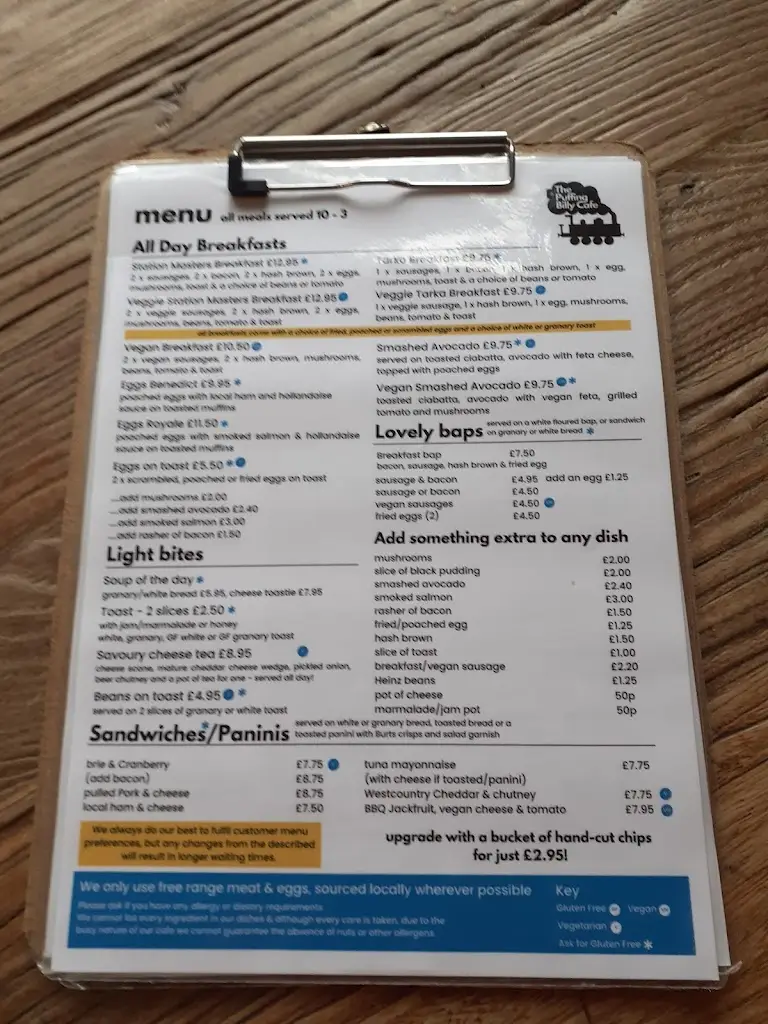 Menu_Puffing Billy Cafe_Great Torrington_image_4