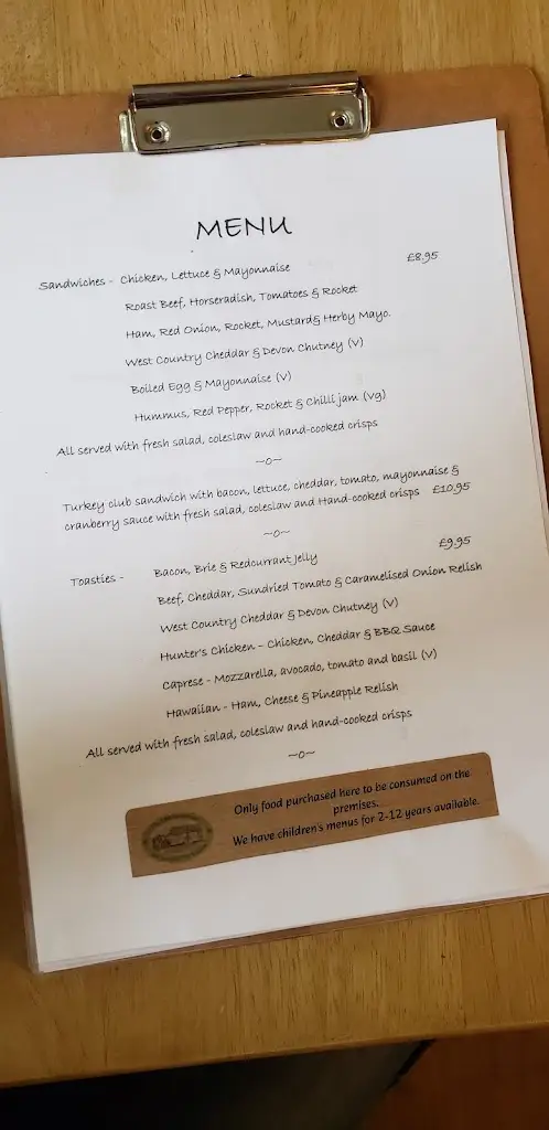 Menu_The Old Farmhouse Kitchen and Tearoom_Great Torrington_image_1