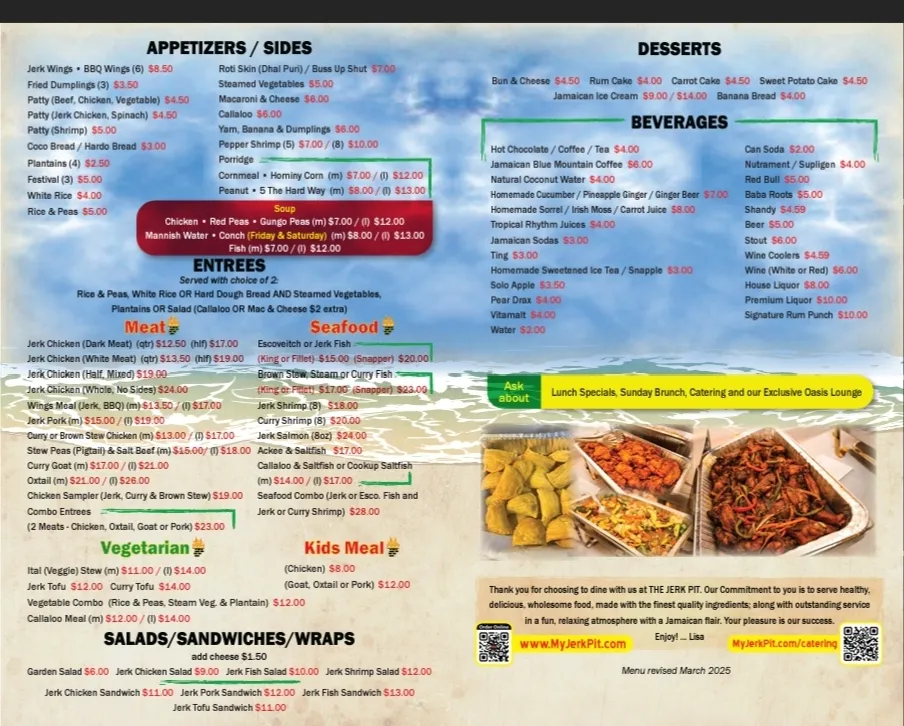 Menu_The Jerk Pit_College Park, MD_image_old_3