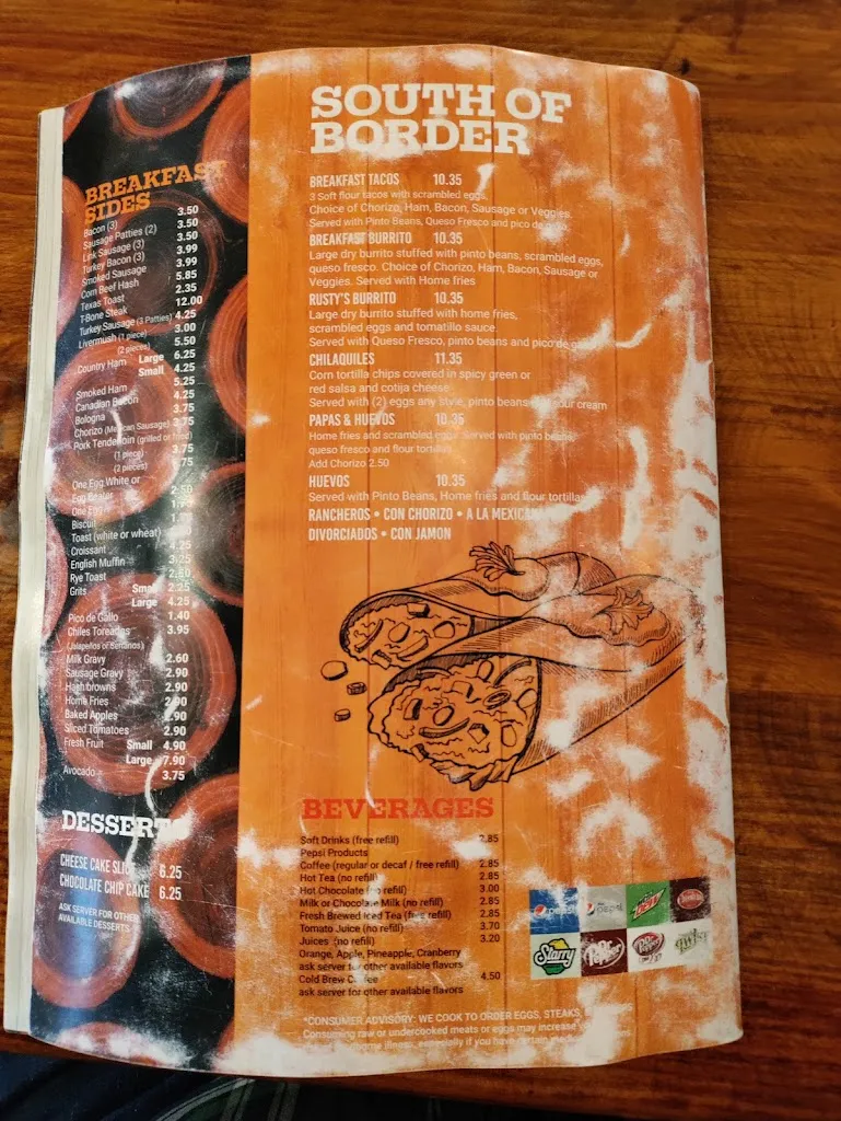 Menu_Rusty Rooster Southern Breakfast_Mt Airy, NC_image_old_3