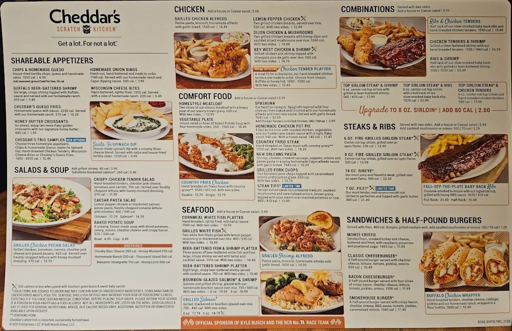 Menu_Cheddar's Scratch Kitchen_Pooler, GA_image_old_1