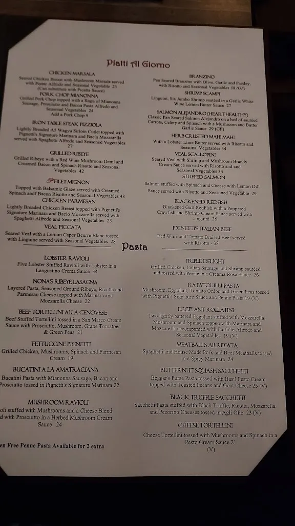 Menu_Pignetti's_Temple, TX_image_old_3