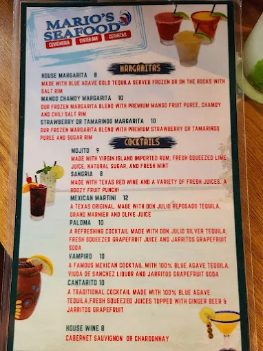 Menu_Mario's Seafood_Temple, TX_image_old_2
