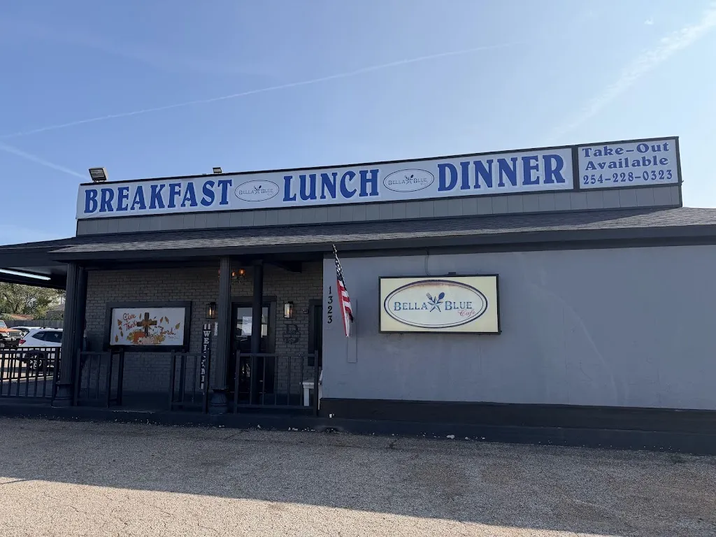 Bella Blue Cafe restaurant in Temple, TX