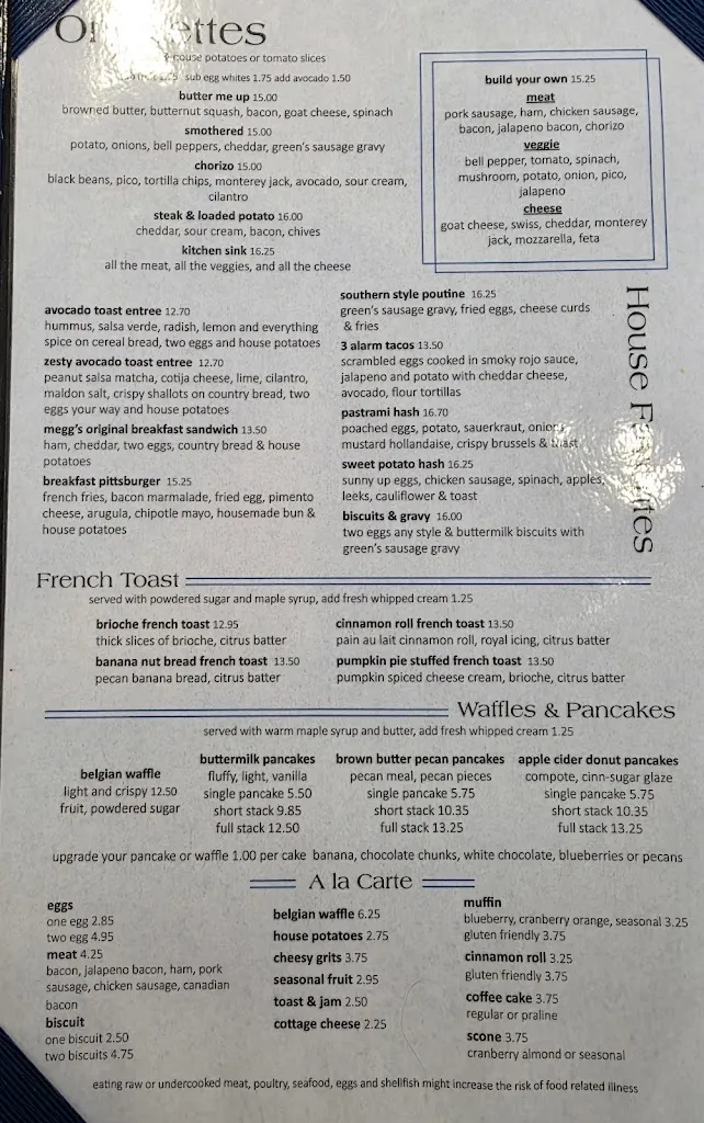 Menu_Megg's Cafe_Temple, TX_image_old_1