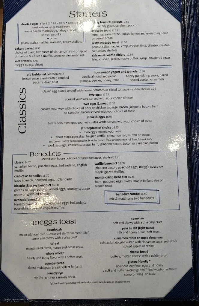 Menu_Megg's Cafe_Temple, TX_image_old_2