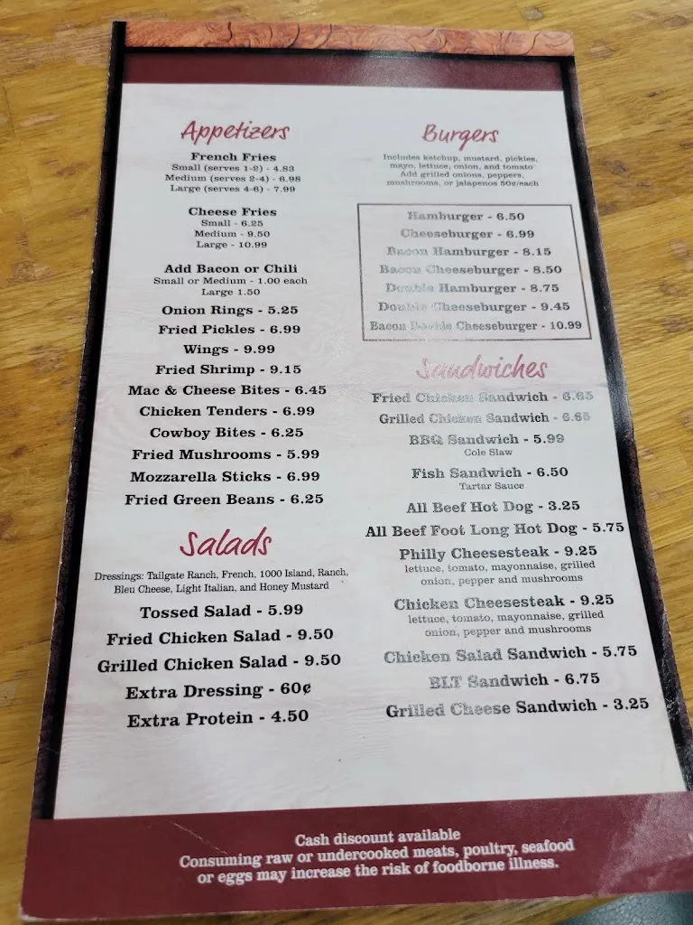 Menu_Tailgate Grill_Waynesboro, VA_image_old_2