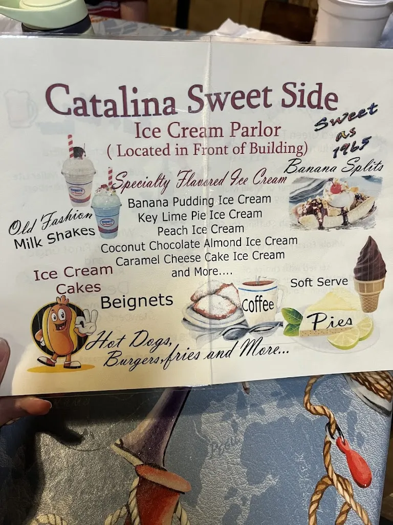 Menu_Catalina Restaurant_Bayou La Batre, AL_image_old_1