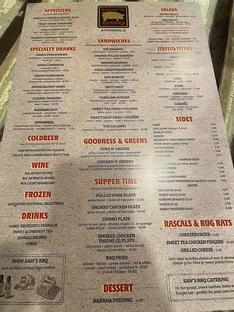 Menu_SAW’s Soul Kitchen_Birmingham, AL_image_old_2