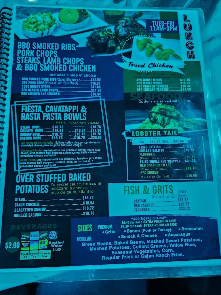 Menu_Yo Chef Surf and Turf Smokehouse_Birmingham, AL_image_old_2