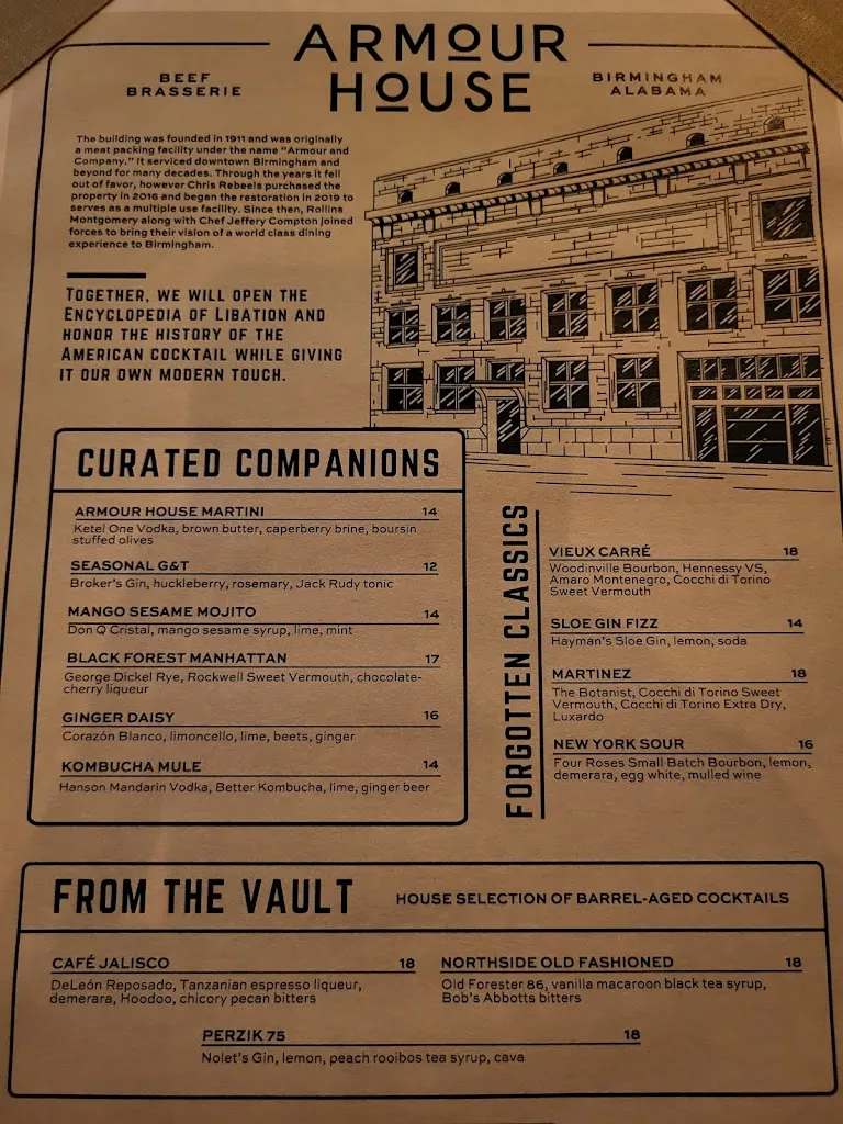 Menu_Armour House_Birmingham, AL_image_old_1