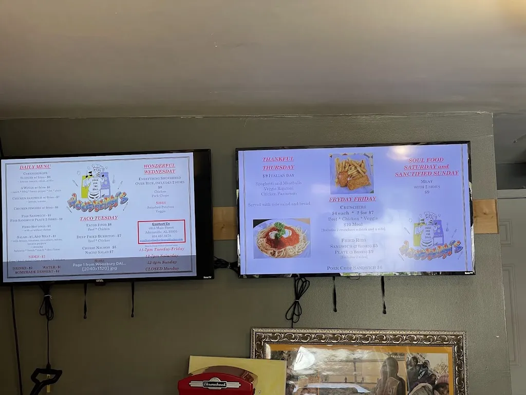 Menu_Woodbury's Food for the Soul_Adamsville, AL_image_old_1