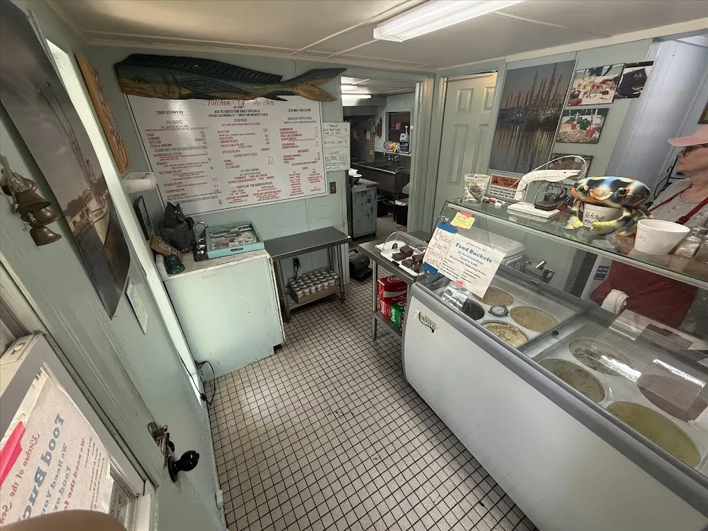 Kitchen of The Sea restaurant in Grand Bay, AL