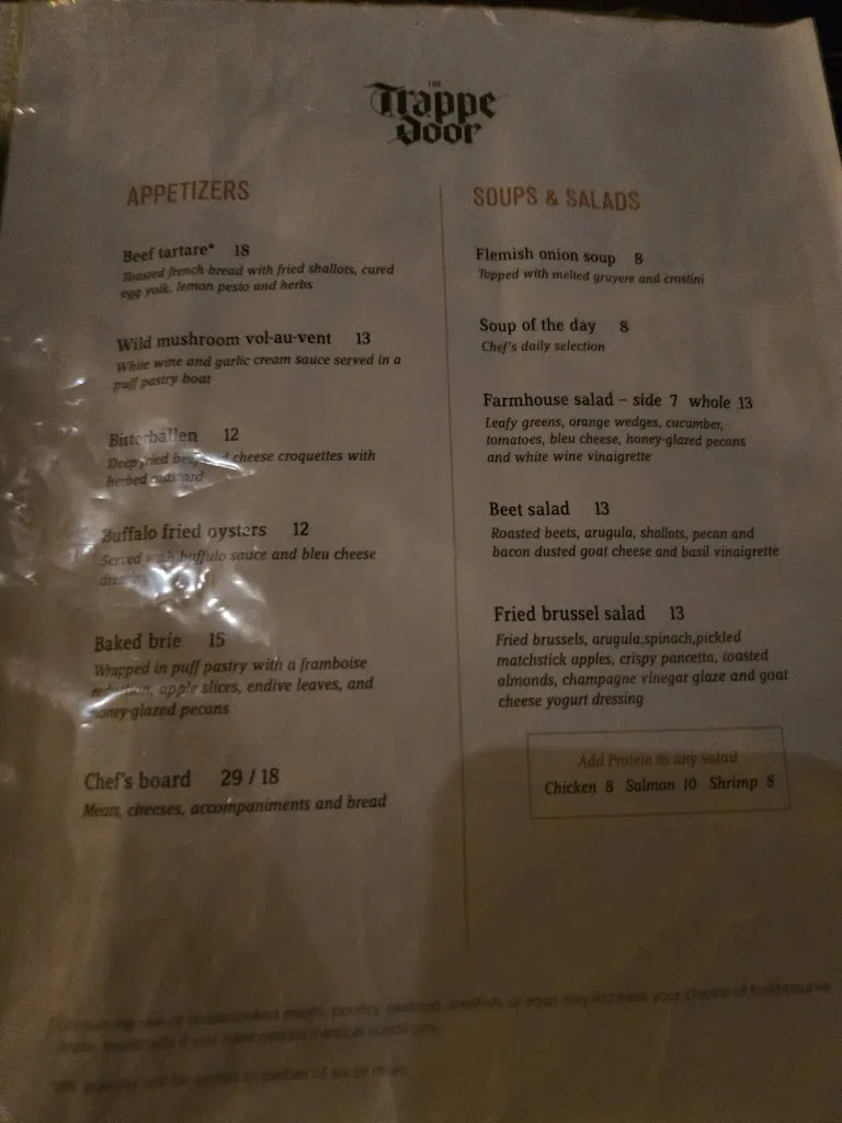 Menu_Trappe Door_Greenville, SC_image_old_2
