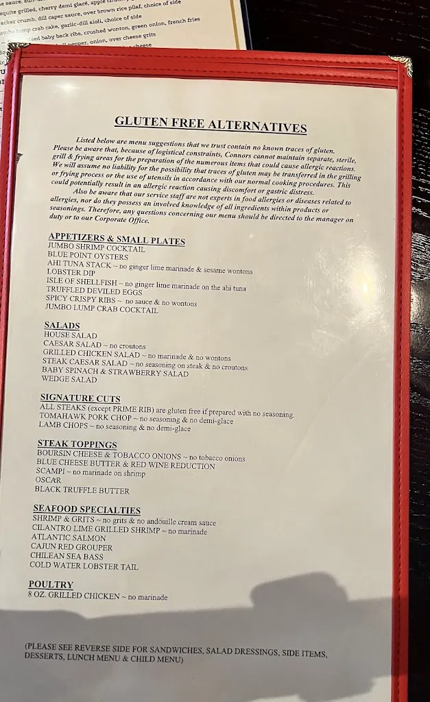 Menu_Connors Steak & Seafood_Huntsville, AL_image_old_2