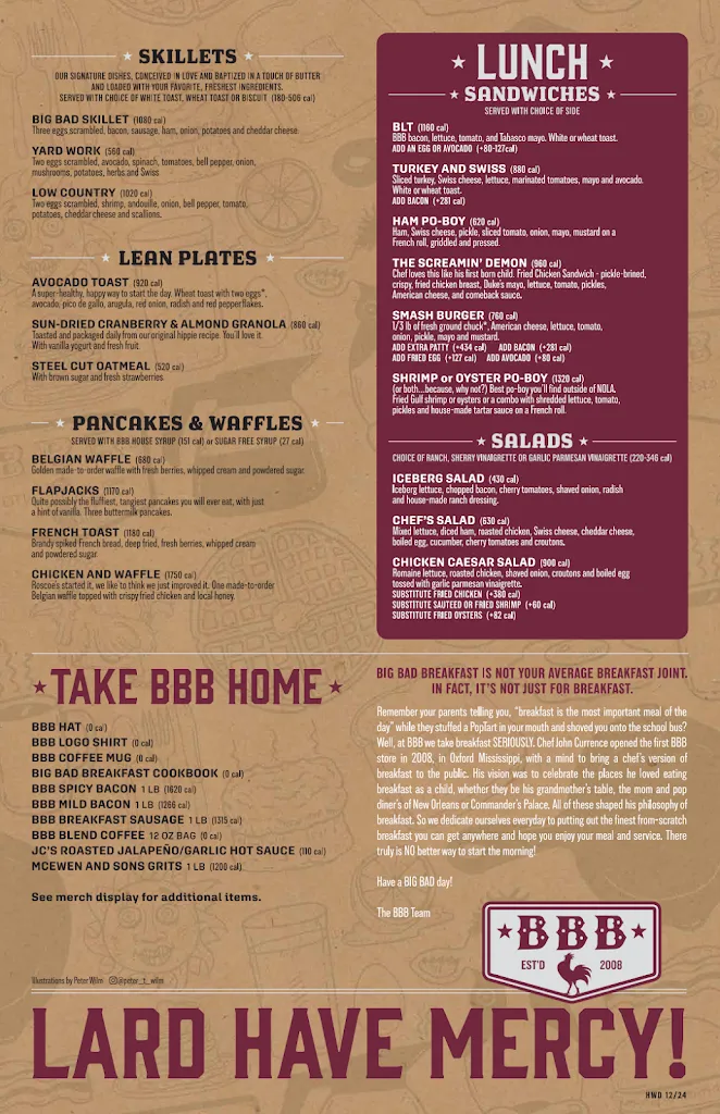 Menu_Big Bad Breakfast_Homewood, AL_image_old_1