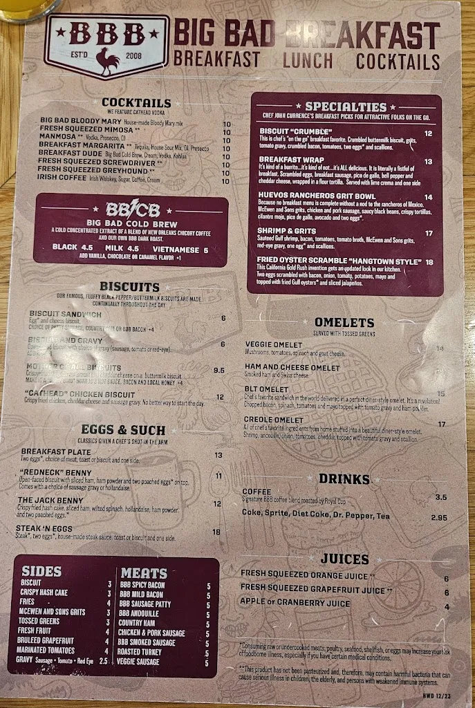 Menu_Big Bad Breakfast_Homewood, AL_image_old_3