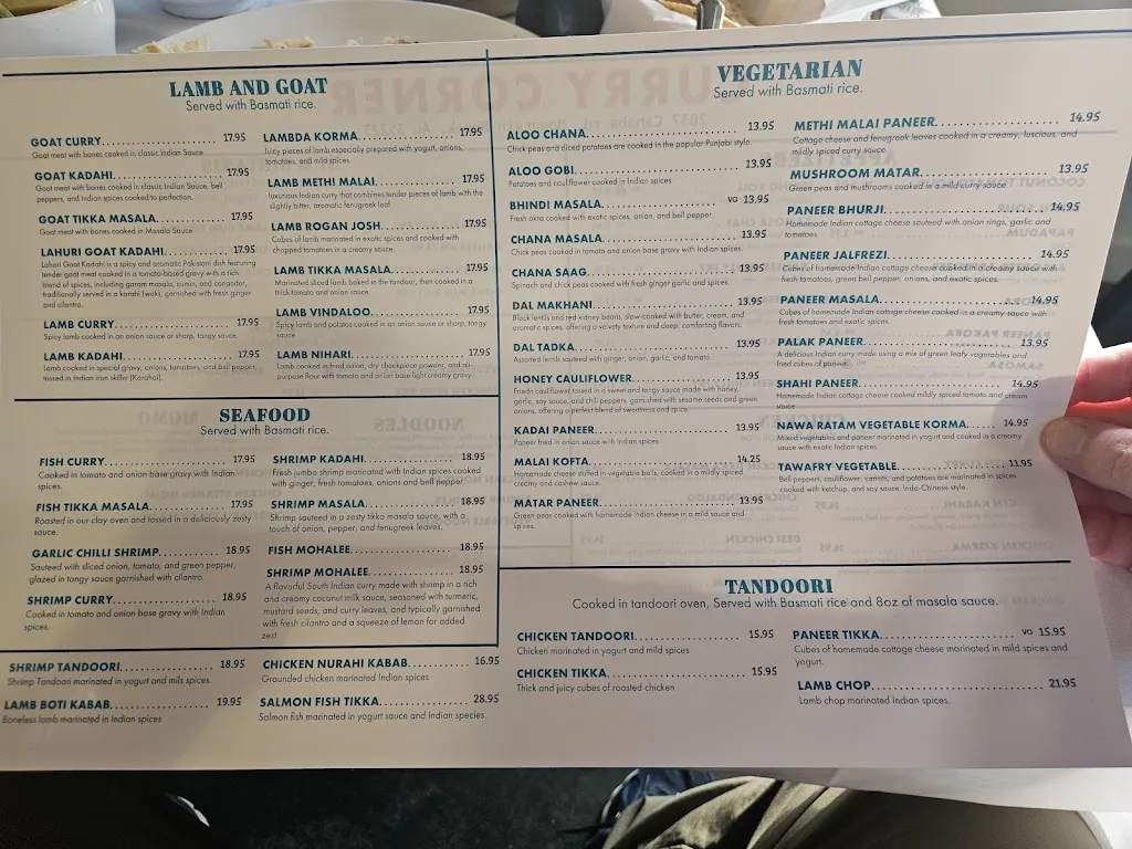 Menu_Curry Corner_Mountain Brook, AL_image_old_3