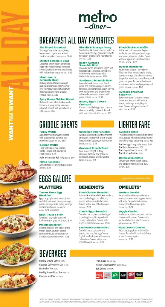 Menu_Metro Diner_Madison, AL_image_old_1