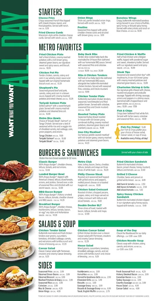 Menu_Metro Diner_Madison, AL_image_old_2
