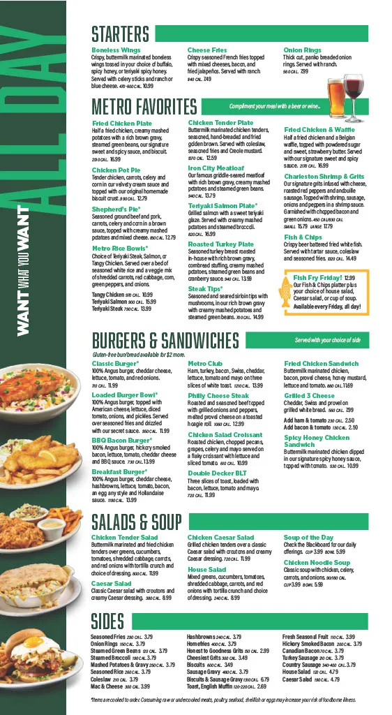 Menu_Metro Diner_Madison, AL_image_old_3