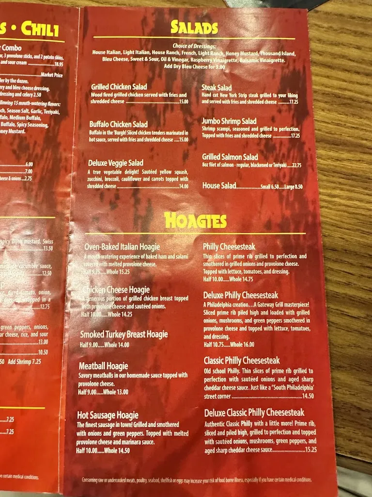 Menu_Gateway Grill_Monroeville, PA_image_old_2