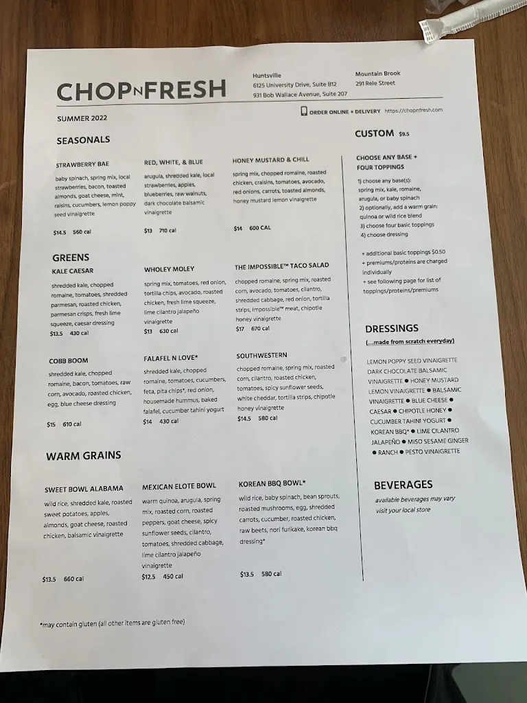 Menu_CHOP N FRESH_Mountain Brook, AL_image_old_1
