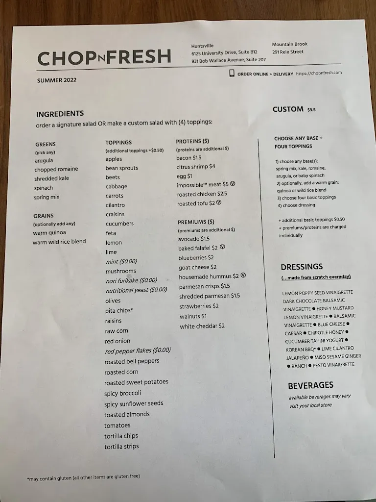 Menu_CHOP N FRESH_Mountain Brook, AL_image_old_2