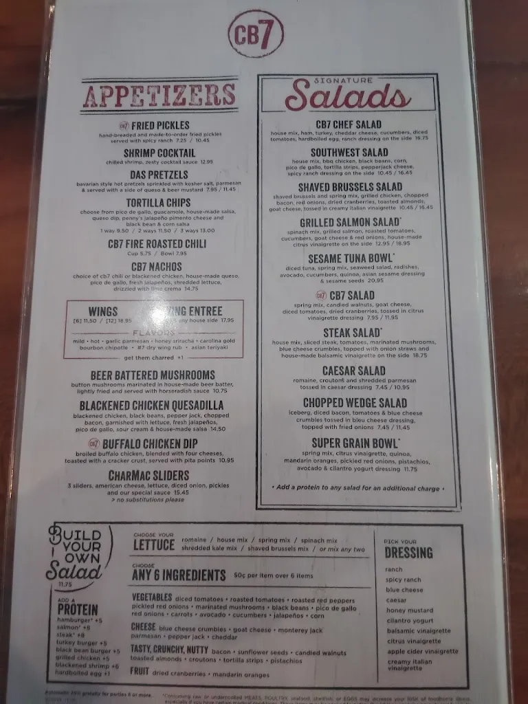 Menu_Charbar no. 7_Mountain Brook, AL_image_old_3