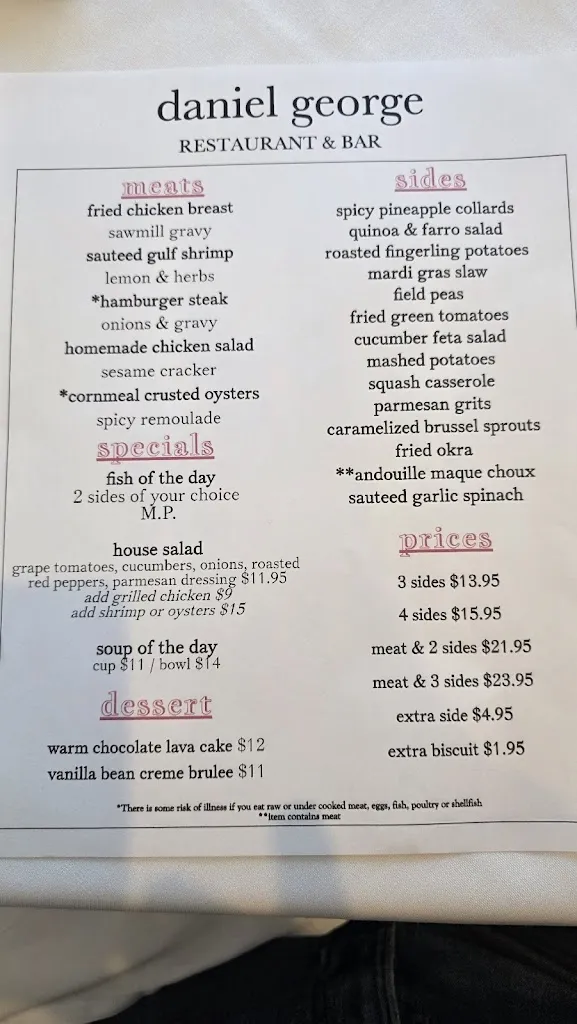 Menu_Daniel George_Mountain Brook, AL_image_old_1
