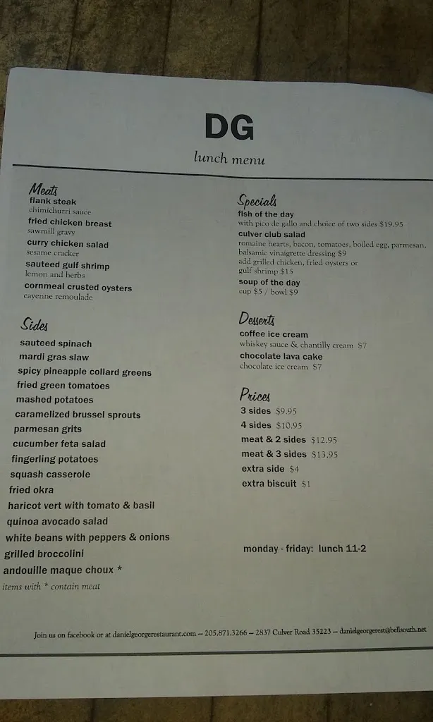 Menu_Daniel George_Mountain Brook, AL_image_old_3