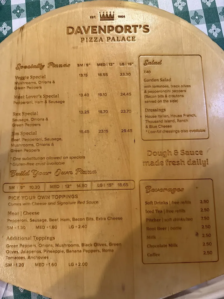 Menu_Davenport's Pizza Palace - Mtn Brook_Birmingham, AL_image_old_1