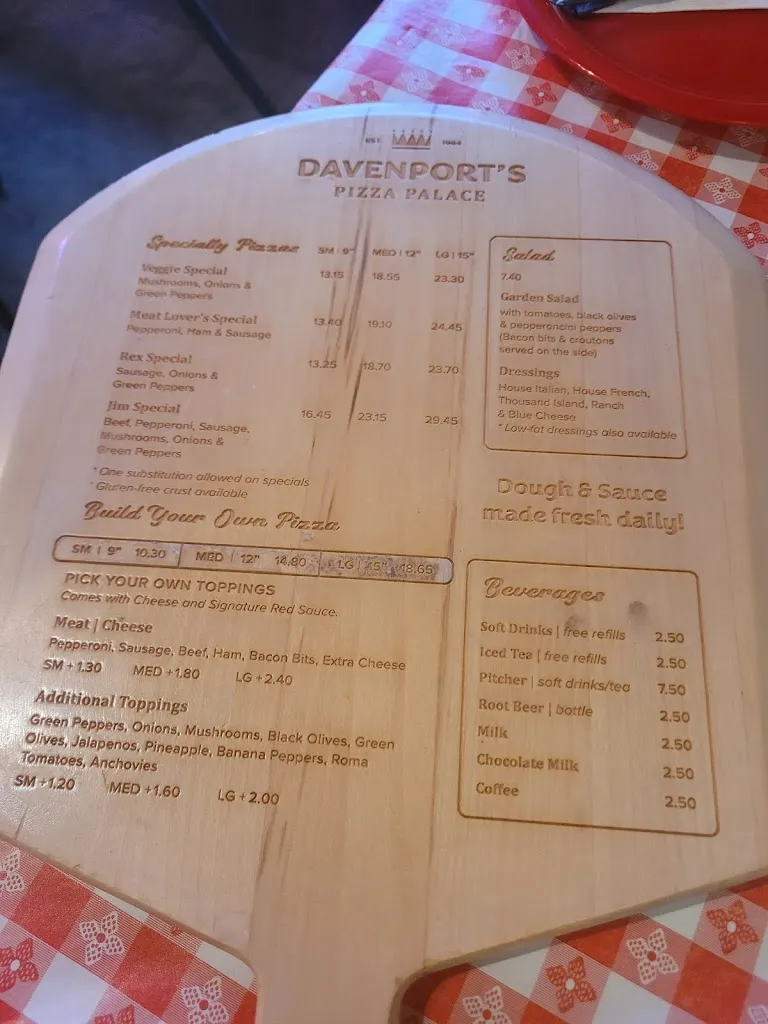 Menu_Davenport's Pizza Palace - Mtn Brook_Birmingham, AL_image_old_2