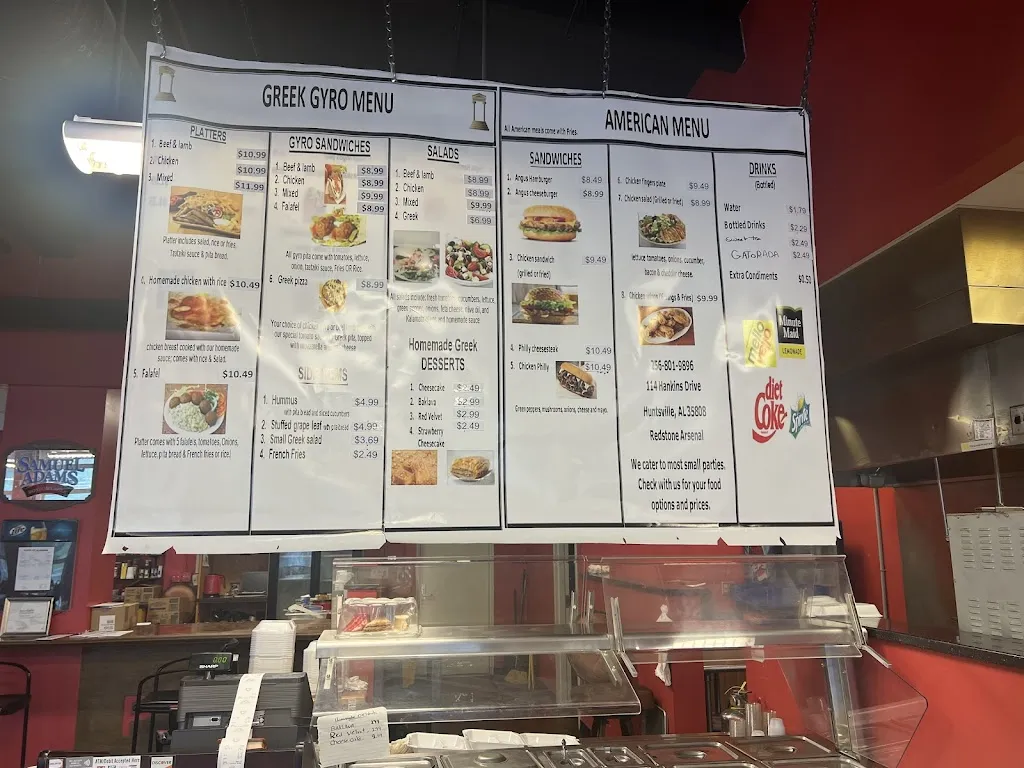 Menu_Greek Gyro Express on Redstone Arsenal_Huntsville, AL_image_old_1