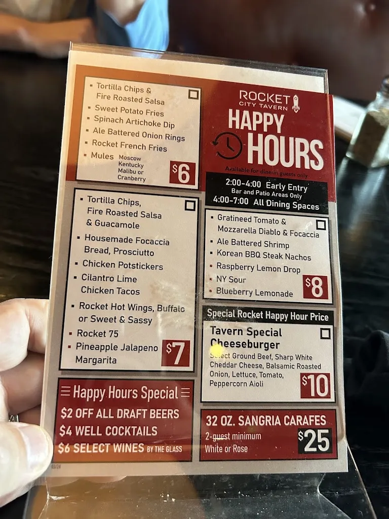 Menu_Rocket City Tavern_Huntsville, AL_image_old_3