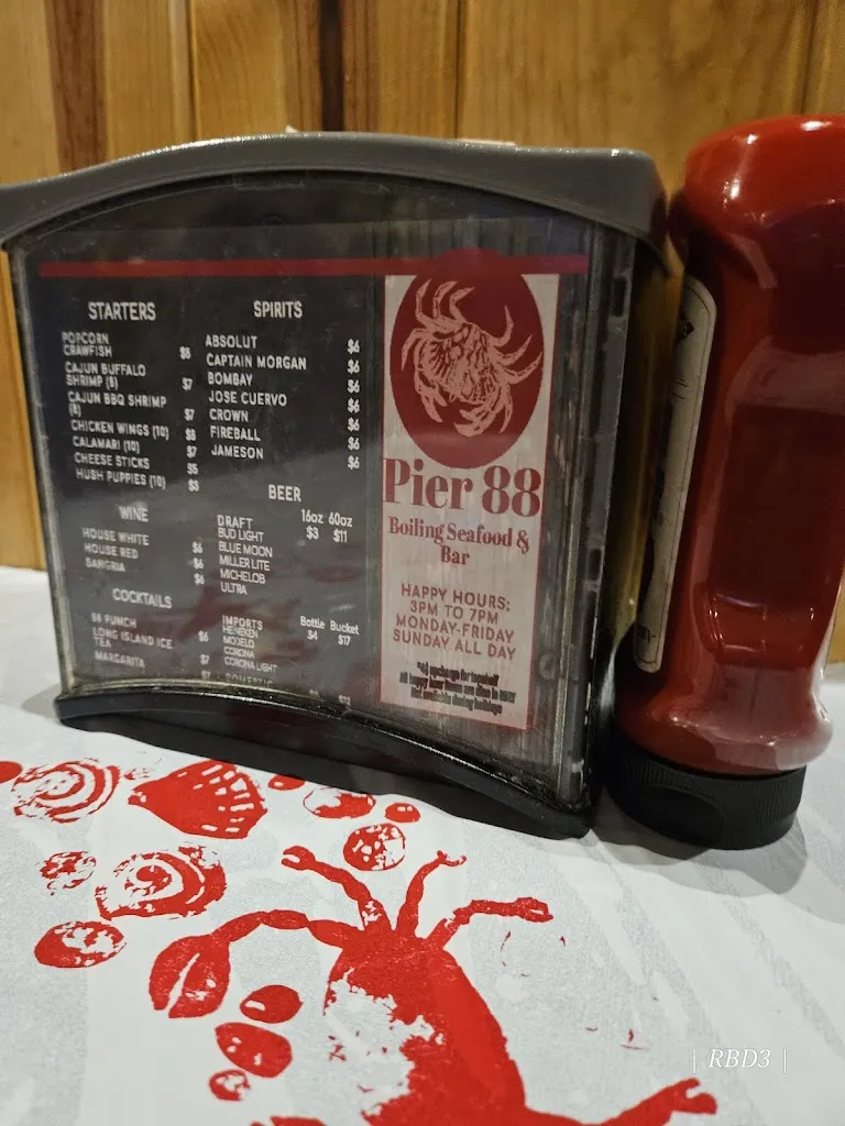 Menu_Pier 88 Boiling Seafood & Bar_Huntsville, AL_image_old_1