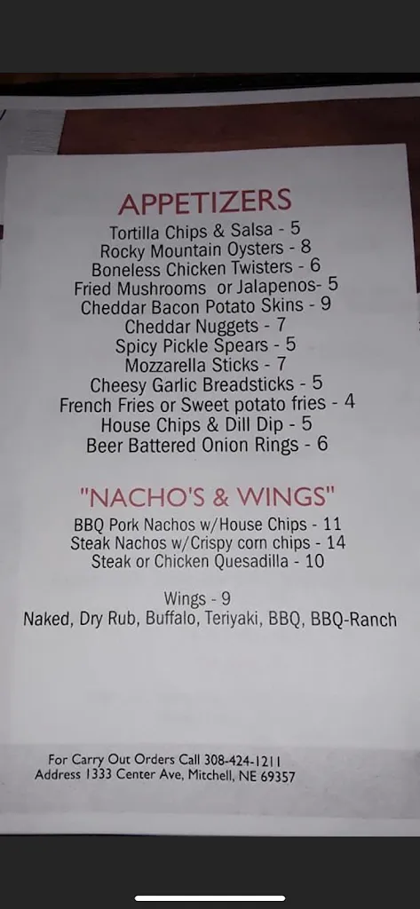 Menu_Redz_Mitchell, NE_image_old_1