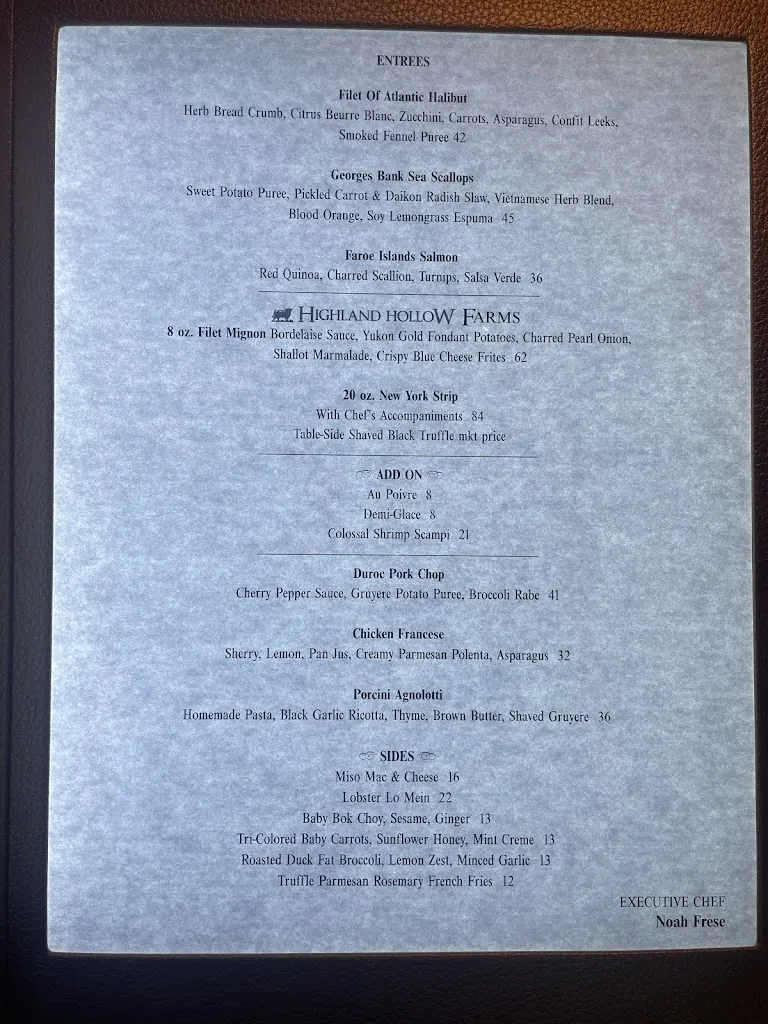 Menu_The Roosevelt Room_Troy, NY_image_old_1