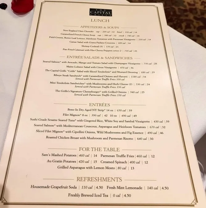 Menu_The Capital Grille_Troy, MI_image_old_1