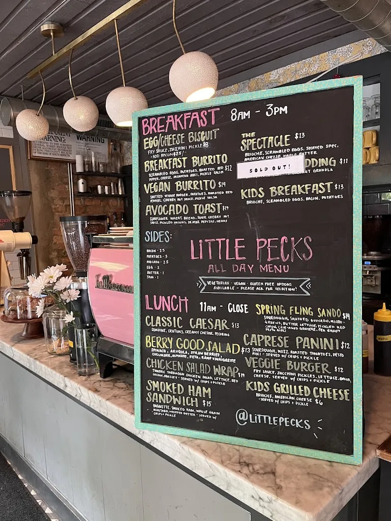 Menu_little pecks_Troy, NY_image_old_2