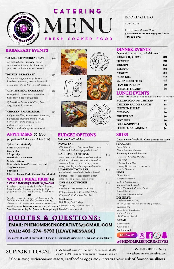 Menu_Phenom Risen Creatives_Auburn, NE_image_old_1