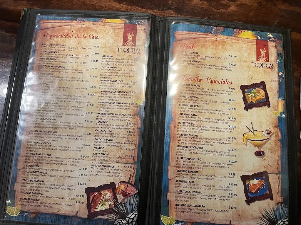 Menu_Tequilas_McCook, NE_image_old_2