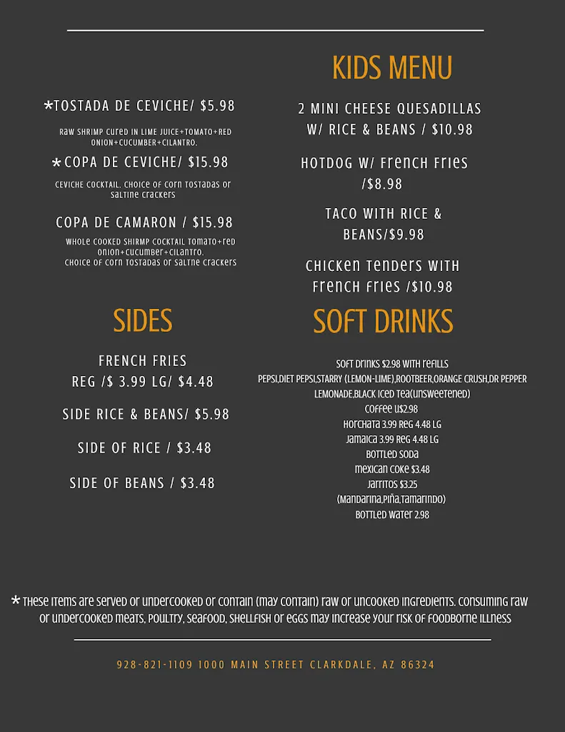 Menu_HERMOSILLO HOTDOGS_Clarkdale, AZ_image_old_2