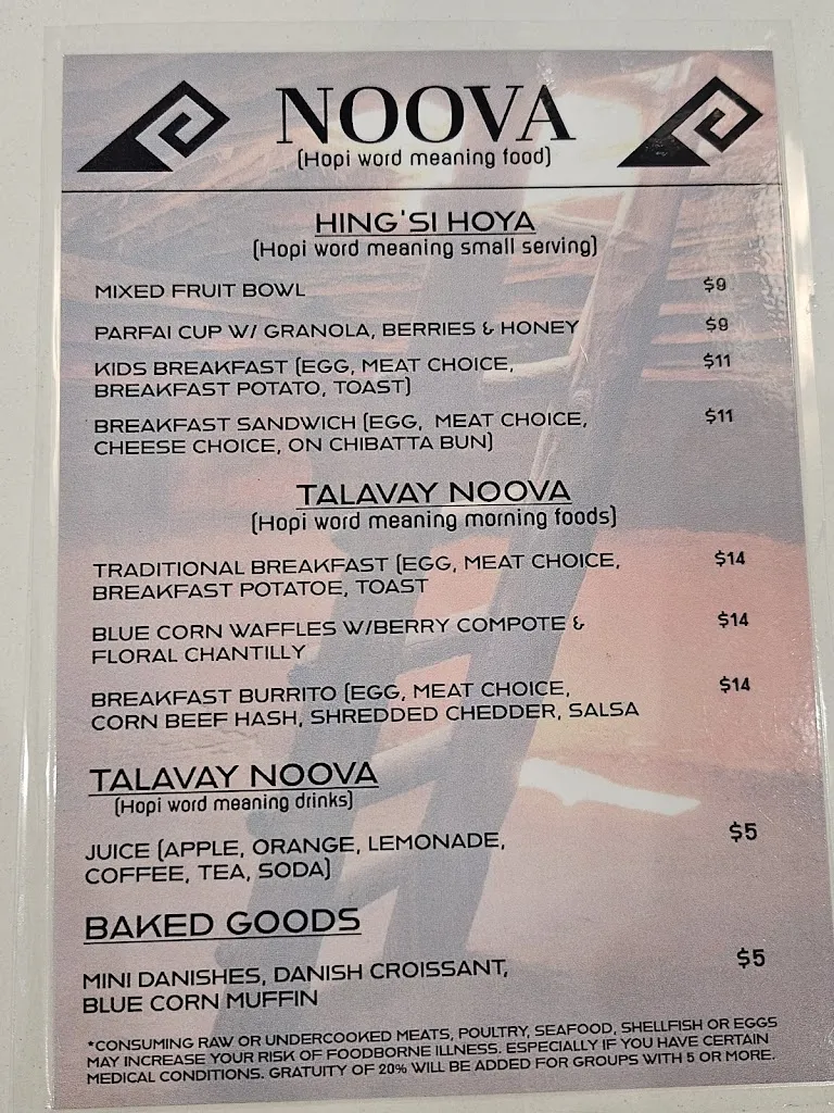 Menu_Noova_Clarkdale, AZ_image_old_1