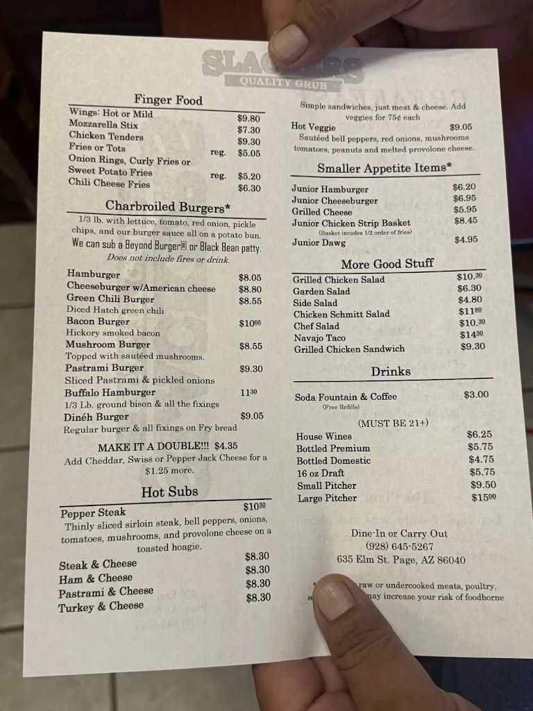 Menu_Slackers_Page, AZ_image_old_1