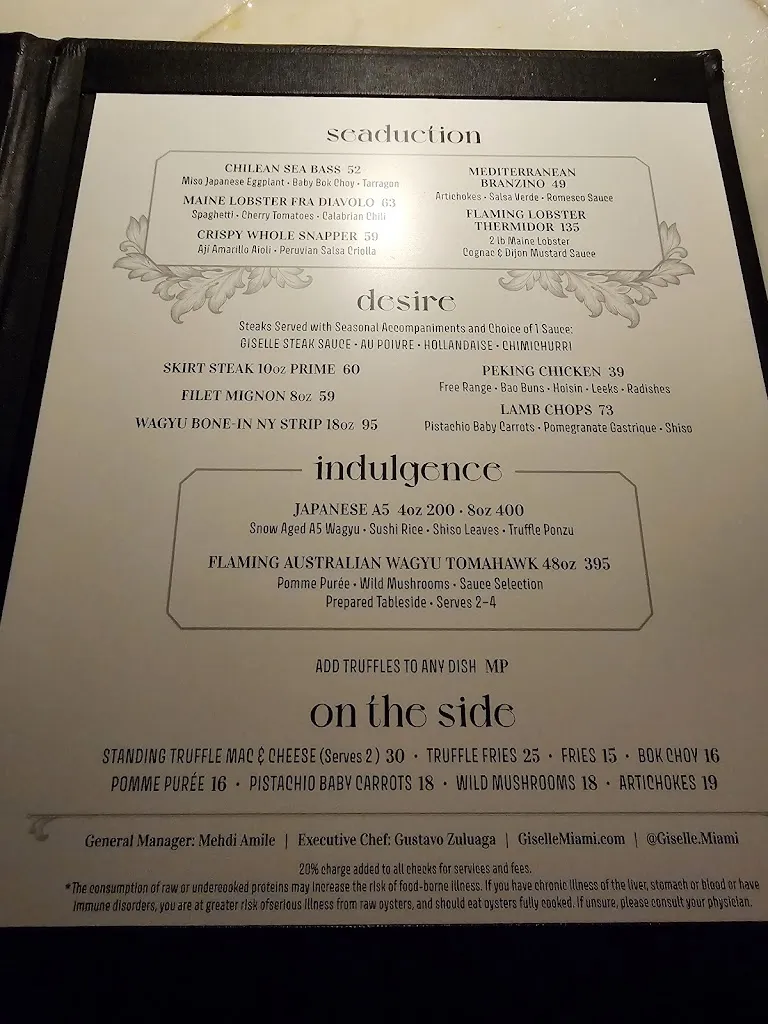 Menu_Giselle Miami_Miami, FL_image_old_3