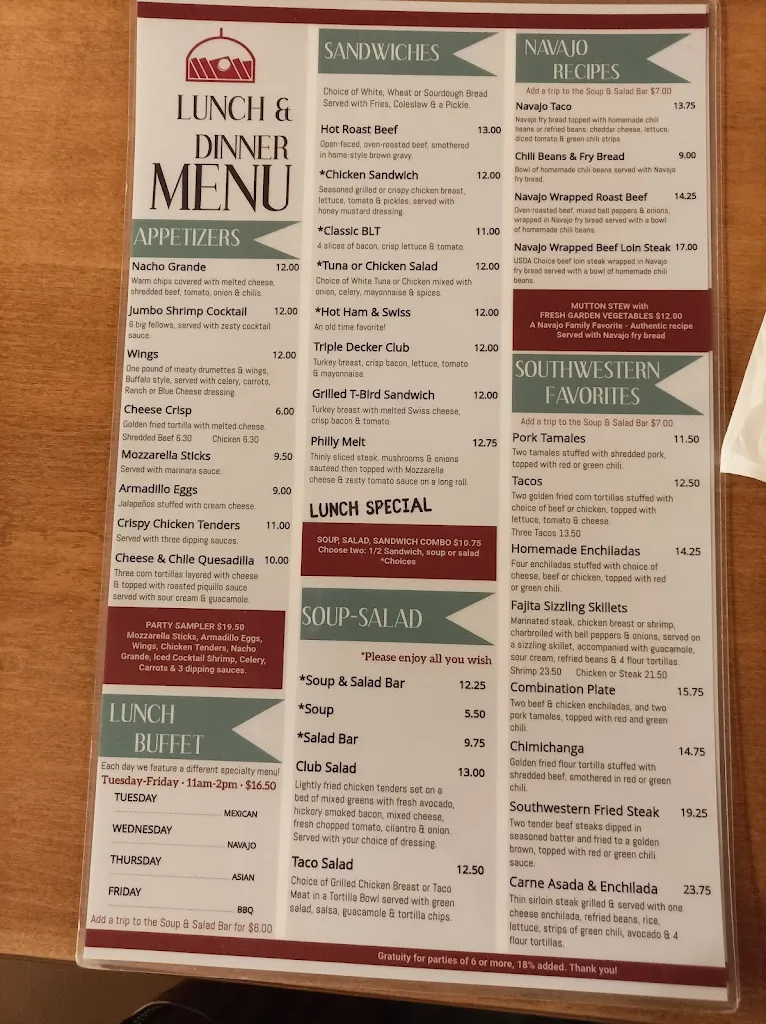 Menu_Hogan Restaurant_Tuba City, AZ_image_old_3